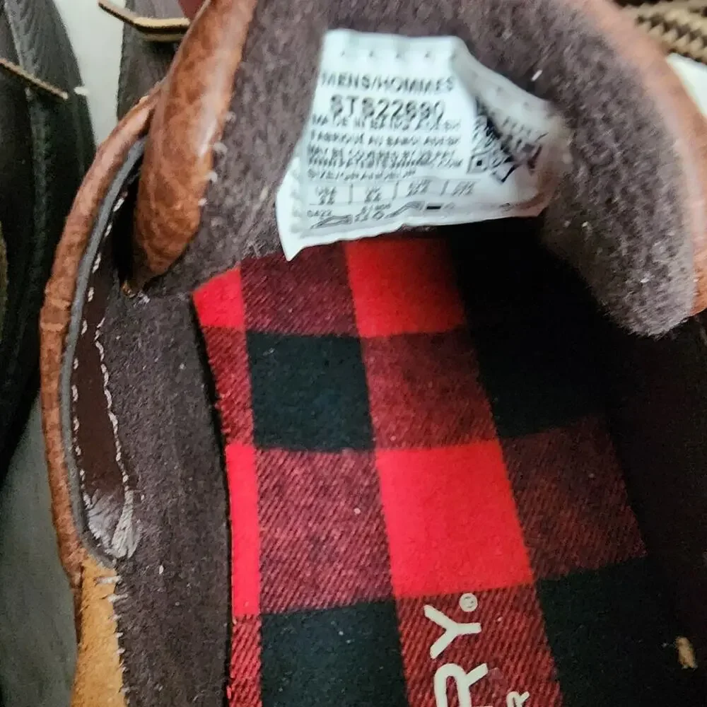 Sperry Men’s Cold Bay 3-Eye Thinsulate Duck Boot Brown Tan, Waterproof, Size 9.5